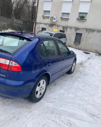 Seat Leon cena 6500 przebieg: 198000, rok produkcji 2003 z Wolsztyn małe 79